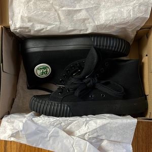 PF FLYERS HOMMES BLACK UNISEX